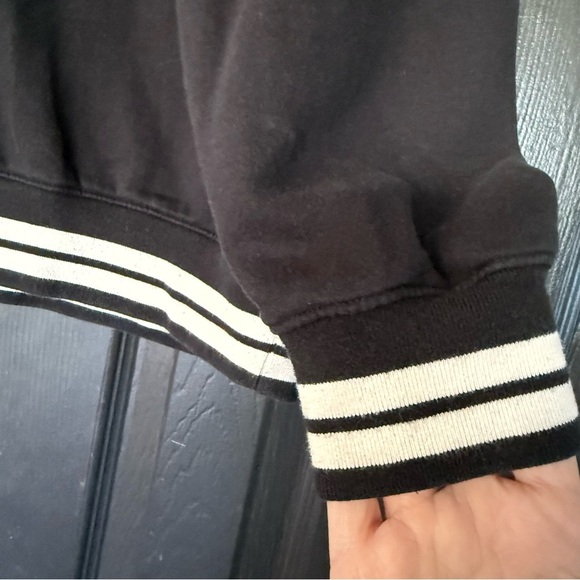 Peanuts “Joe Cool” Black Crewneck Sweater with Snoopy Design - Picture 2 of 9